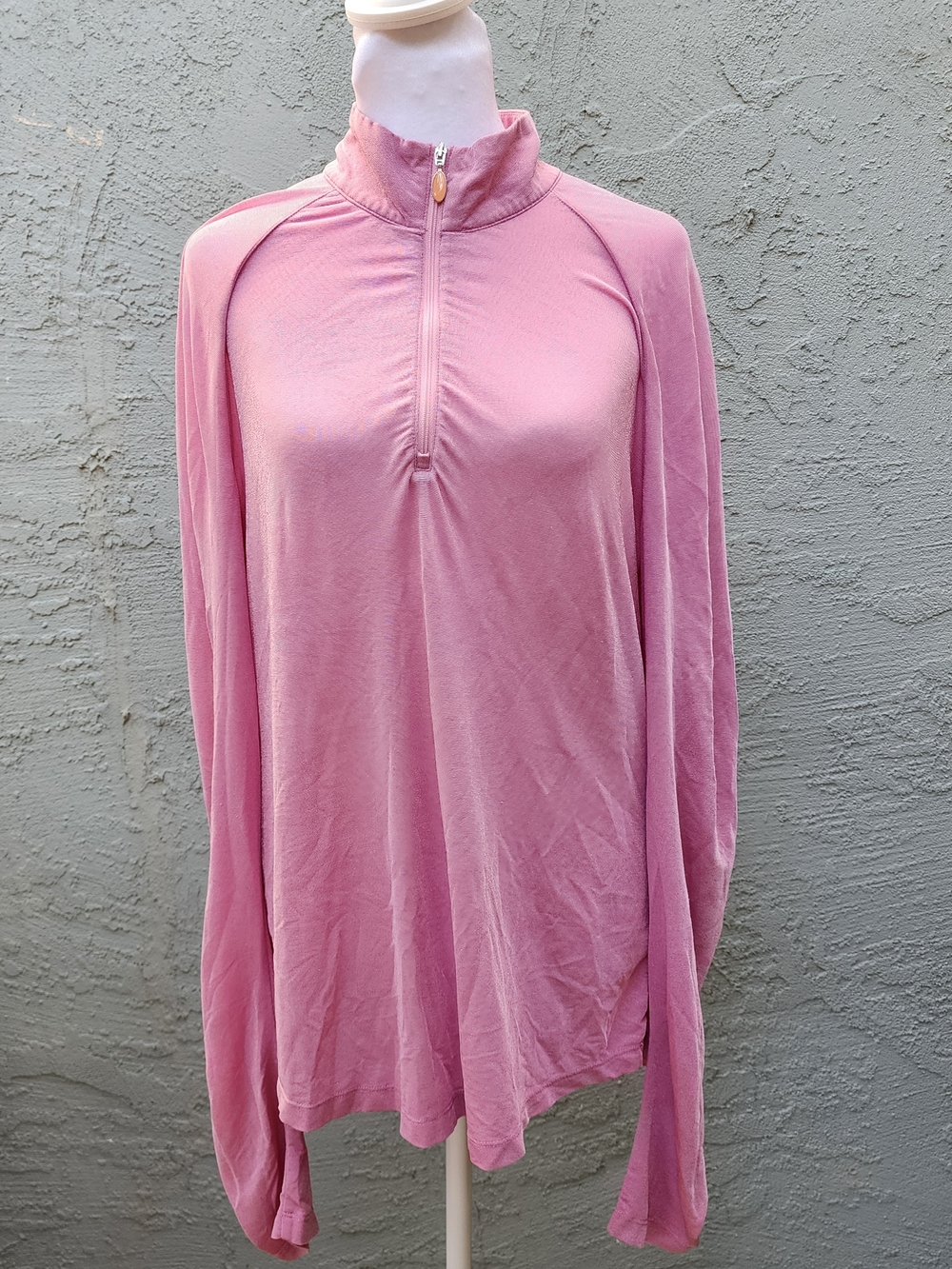 Greg Norman Women's Long Sleeve Quarter-Zip Pullover [L]